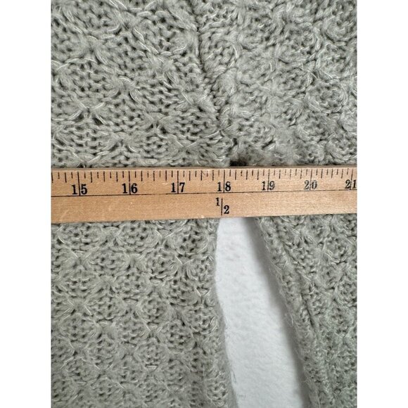 Wooden Ships Mohair Wool blend loose fit Sweater sz S grey - Picture 4 of 6